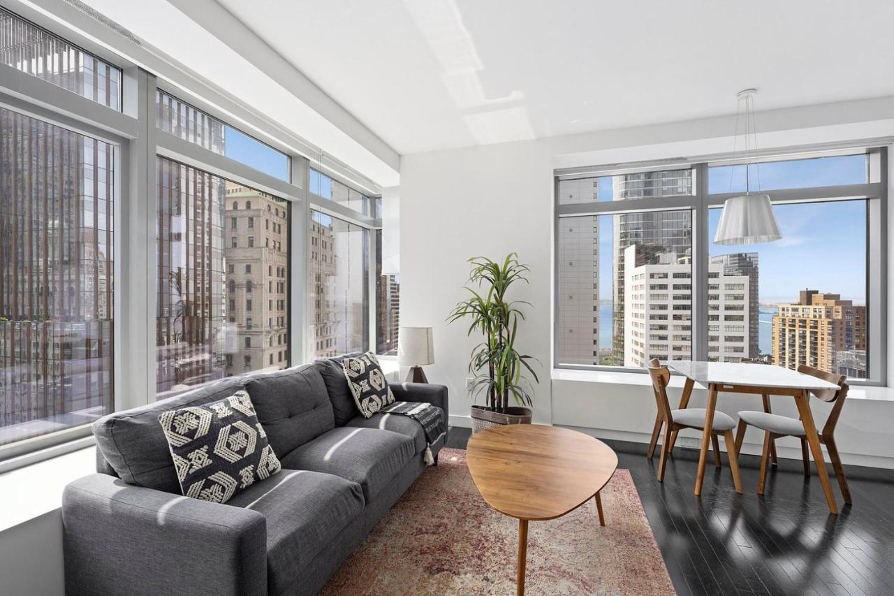 Financial District 1br W Wd Gym Elevator Nyc-1361 Appartement